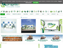Tablet Screenshot of progetto5.com